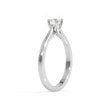 Vittoria&Co. No K01 Solitaire Ring – Gold & Diamond Elegance
