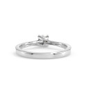 Vittoria&Co. No K01 Solitaire Ring – Gold & Diamond Elegance